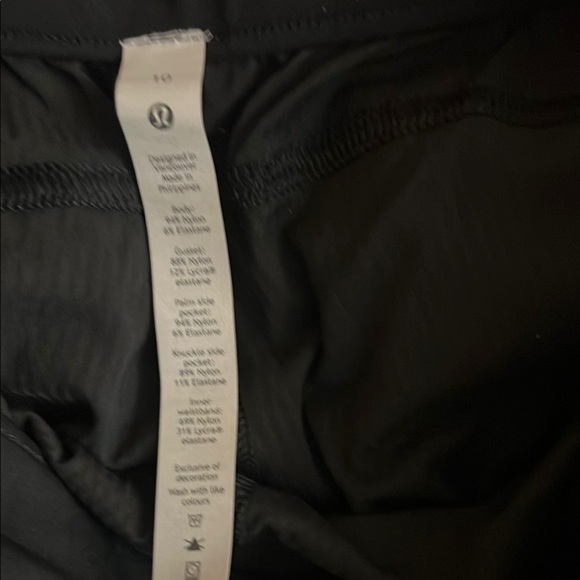 Lululemon Dance Studio Mid-Rise Cropped Pant - Black 10 Straight Leg - Picture 8 of 9